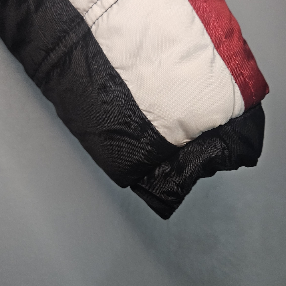 Nike Air Jordan Puffer Jacket Boys Black Red White Jumpman Logo size 3T - Picture 6 of 12